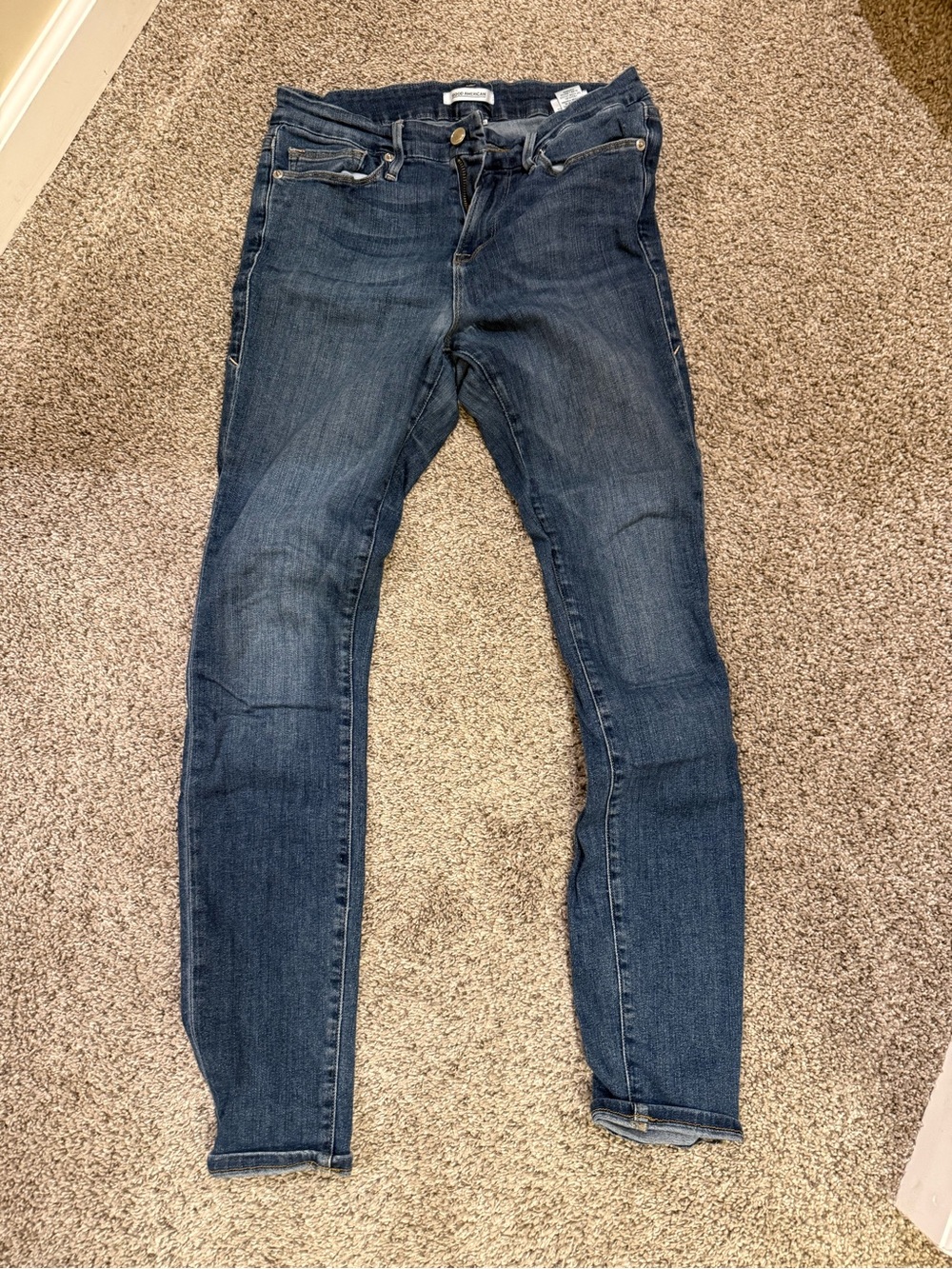 Good American Skinny Jeans in Dark Indigo